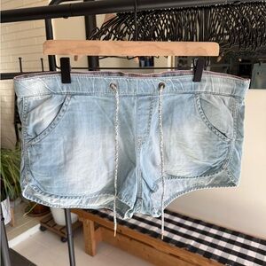 Roxy Light Wash Jean Shorts